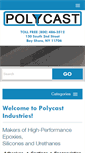 Mobile Screenshot of polycastindustries.com